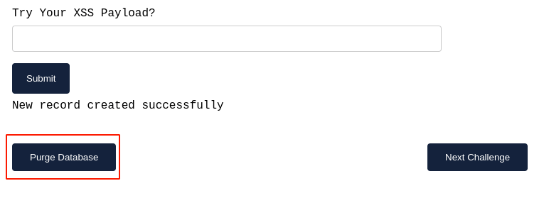 Figure 8: Clean up all annoying warnings with - Purge Database
