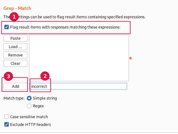 Figure 7: Grep Match Custom String